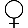 Female Gender Symbol Free Open-Source SVG Icon