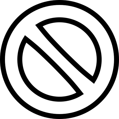 Forbidden Symbol (Guidance) Free Open-Source SVG Icon (Guidance)