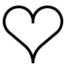 Heart Symbol Free Open-Source SVG Icon