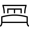 Hotel Room Accommodation Free Open-Source SVG Icon