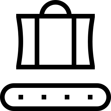 Luggage Conveyor Belt (Guidance) Free Open-Source SVG Icon (Guidance)