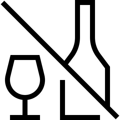 No Alcohol (Guidance) Free Open-Source SVG Icon (Guidance)