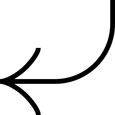 Right Angle Arrow (Guidance) Free Open-Source SVG Icon (Guidance)