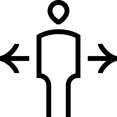 Safe Social Distancing Measures Free Open-Source SVG Icon (Guidance)