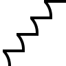 Stairs Access Path Free Open-Source SVG Icon