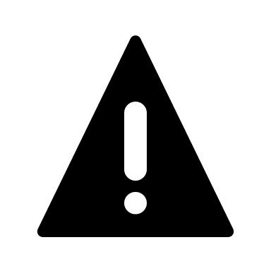 Warning Alert Triangle Free Open-Source SVG Icon (Health Icons)