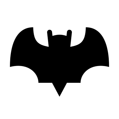 Bat Animal Free Open-Source SVG Icon (Health Icons)