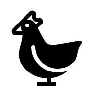 Chicken Animal Free Open-Source SVG Icon