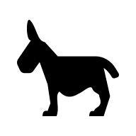 Donkey Animal Free Open-Source SVG Icon