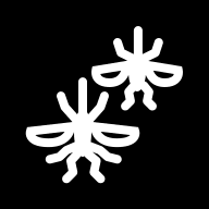 Negative Mosquito Illustration (Health Icons) Free Open-Source SVG Icon