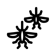 Mosquito Insect (Outline) Free Open-Source SVG Icon