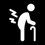 Negative Back Pain Assessment Free Open-Source SVG Icon