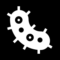 Negative Bacteria Free Open-Source SVG Icon