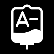 A-Negative Blood Type Free Open-Source SVG Icon