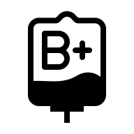 Blood Type B Test Free Open-Source SVG Icon