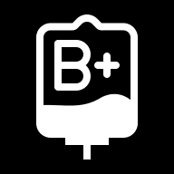 B-Positive Blood Type Free Open-Source SVG Icon