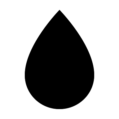 Blood Drop Symbol Free Open-Source SVG Icon (Health Icons)