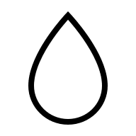 Blood Drop (Outline) Free Open-Source SVG Icon