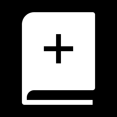 Negative Book Symbol Free Open-Source SVG Icon (Health Icons)