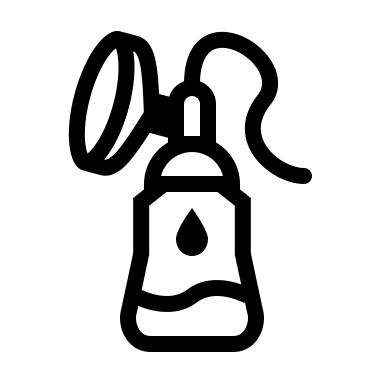 Breast Pump Device (Outline) Free Open-Source SVG Icon (Health Icons)