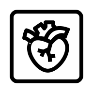 Cardiology (Outline) Free Open-Source SVG Icon