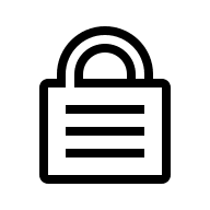 Secure User Interface Design (Outline) Free Open-Source SVG Icon