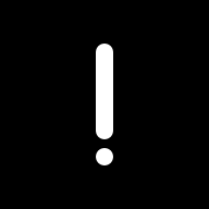 Negative Warning Alert Free Open-Source SVG Icon