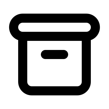 Archive Document (Outline) Free Open-Source SVG Icon (HeroIcons v1 Outline)