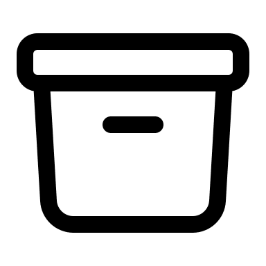 Archive Box (Outline) Free Open-Source SVG Icon (HeroIcons v1 Outline)