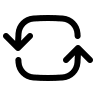 Arrow Path Movement (Outline) Free Open-Source SVG Icon