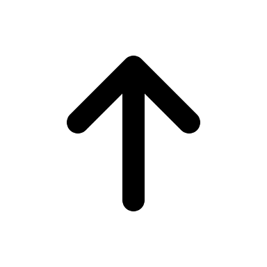 Small Upward Arrow (Outline) Free Open-Source SVG Icon (HeroIcons v1 Outline)