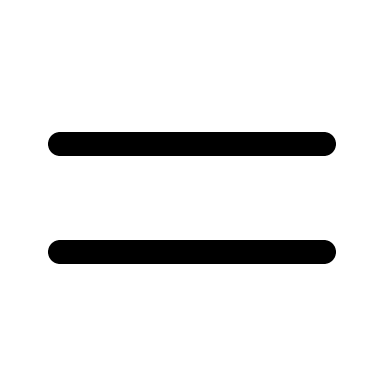 Two Horizontal Bars (Outline) Free Open-Source SVG Icon (HeroIcons v1 Outline)