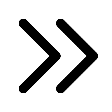 Double Chevron Right Arrow (Outline) Free Open-Source SVG Icon (HeroIcons v1 Outline)