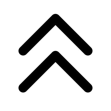 Double Chevron Up Arrow (Outline) Free Open-Source SVG Icon (HeroIcons v1 Outline)