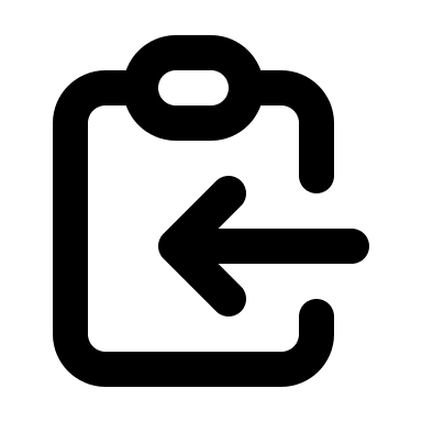 Clipboard Copy Action (Outline) Free Open-Source SVG Icon (HeroIcons v1 Outline)