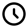 Clock (Outline) Free Open-Source SVG Icon