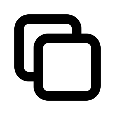 Duplicate Content Symbol (Outline) Free Open-Source SVG Icon (HeroIcons v1 Outline)