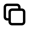 Duplicate Content Symbol (Outline) Free Open-Source SVG Icon