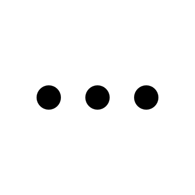 Horizontal Ellipsis (Outline) Free Open-Source SVG Icon (HeroIcons v1 Outline)