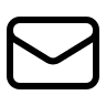 Envelope Email Symbol (Outline) Free Open-Source SVG Icon