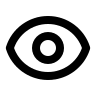 Eye Symbol (Outline) Free Open-Source SVG Icon