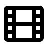 Film Reel (Outline) Free Open-Source SVG Icon