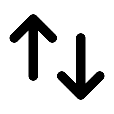 Vertical Switch Control (Outline) Free Open-Source SVG Icon (HeroIcons v1 Outline)