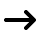 Narrow Right Arrow (Solid) Free Open-Source SVG Icon