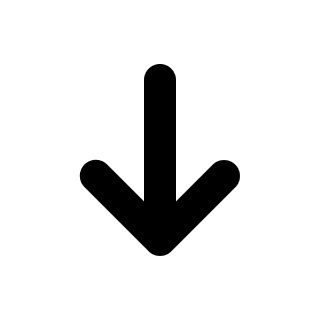 Small Downward Arrow (Solid) Free Open-Source SVG Icon (HeroIcons v1 Solid)