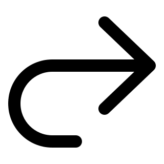 Right U-Turn Arrow (Solid) Free Open-Source SVG Icon (HeroIcons v1 Solid)