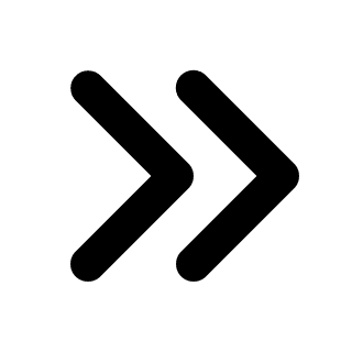 Double Chevron Right Arrow (Solid) Free Open-Source SVG Icon (HeroIcons v1 Solid)