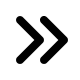 Double Chevron Right Arrow (Solid) Free Open-Source SVG Icon