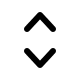 Up and Down Chevron Arrows (Solid) Free Open-Source SVG Icon