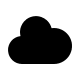 Cloud (Solid) Free Open-Source SVG Icon